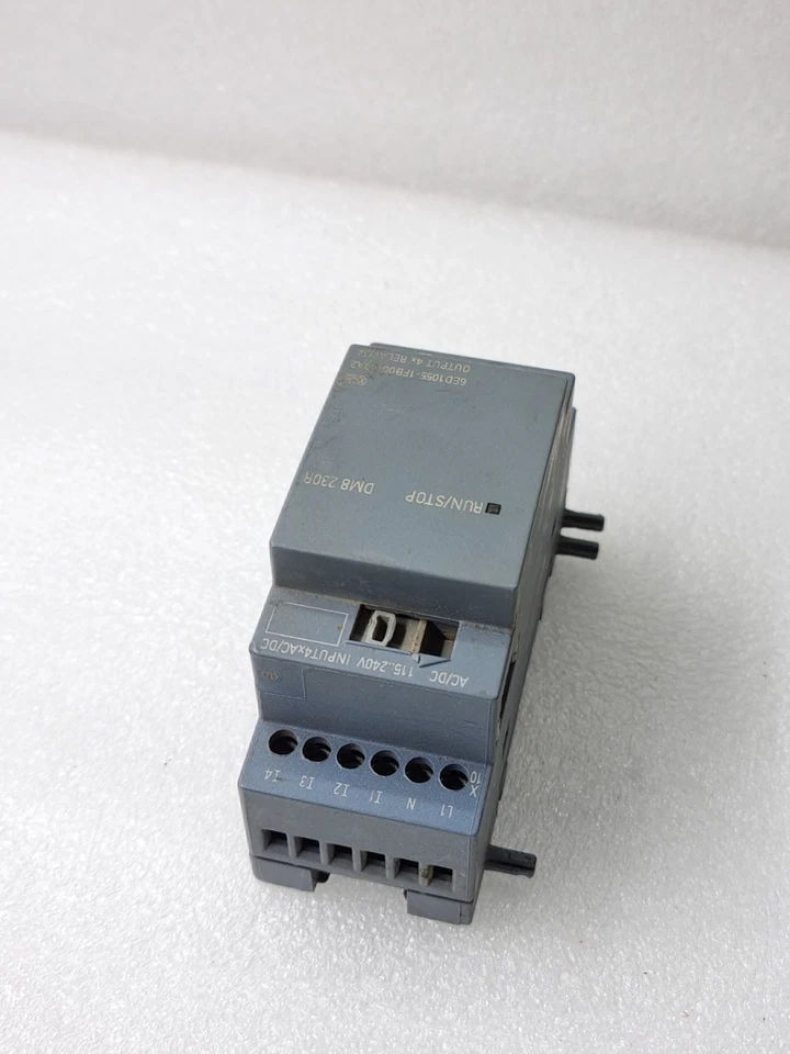SIEMENS 6ED1055-1FB00-0BA2 DM8 230R EXPANSION MODULE AC/DC 115..240V